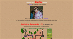Desktop Screenshot of ligapro.de